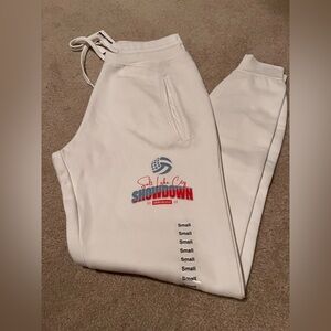 New White USAVolleyball Sweatpants